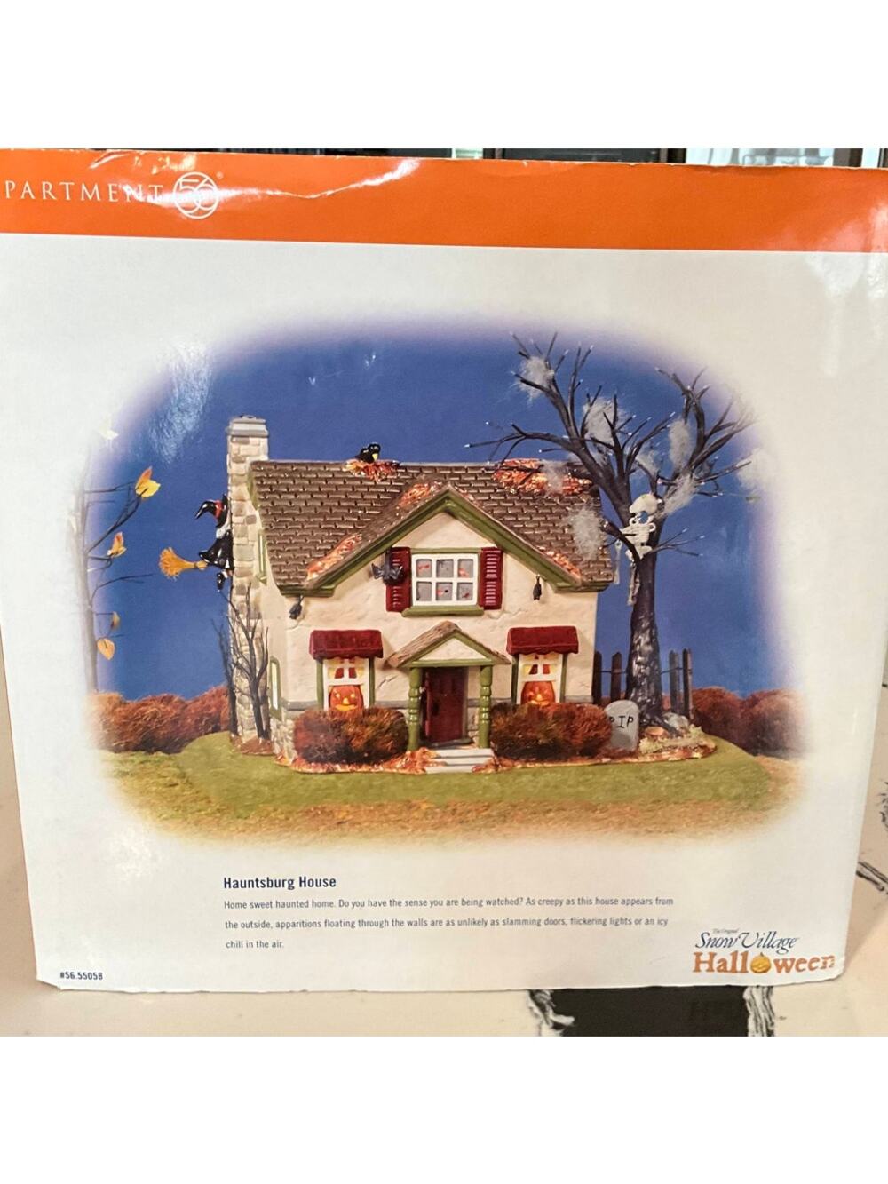 Department 56 Hauntsburg House Snow Village Halloween